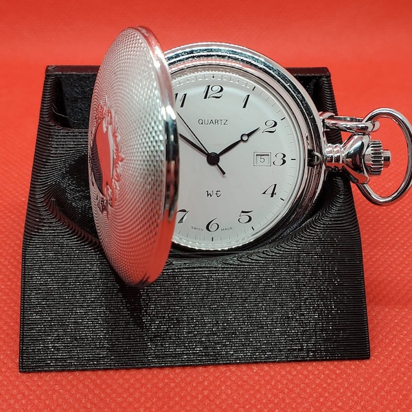 3 pack Pocket Watch Holder Display Stand Sturdy Rack Desktop or Tabletop