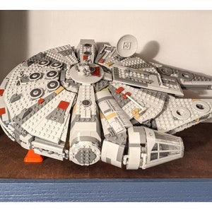 Stand Compatible with Lego Star Wars 75257 Millennium Falcon Display Desk or Shelf