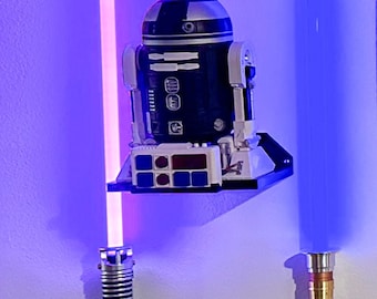 Wall mount for R2-D2 and R5-D4 Droid Depot Star Wars Galaxy’s Edge