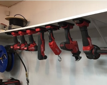 Milwaukee M18 Battery Slot Tool Holder Mount