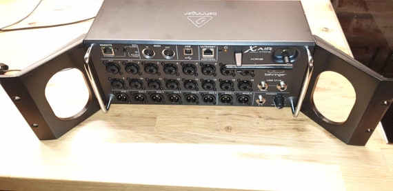 Recessed Rack Ears for Behringer Digital Mixers XR16 XR18 SD18