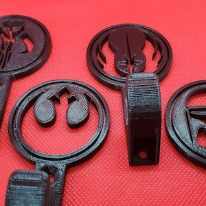 4 Pack Decorative Hooks That Are Star Wars Inspired Designed to Hold Memories and for Everyday Use The Perfect Gift To Display and Organize