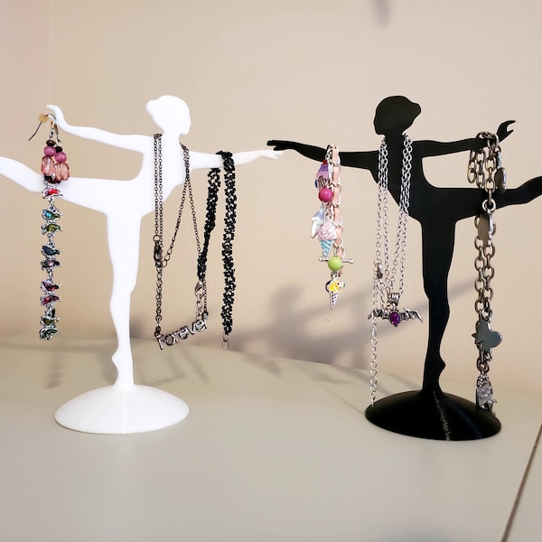 Ballerina Jewelry Display Stand gifts for her - gifts for dancers