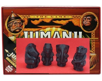 4 Piece set of Jumanji Tokens - The Board Game - Choose Your Replacement Pieces