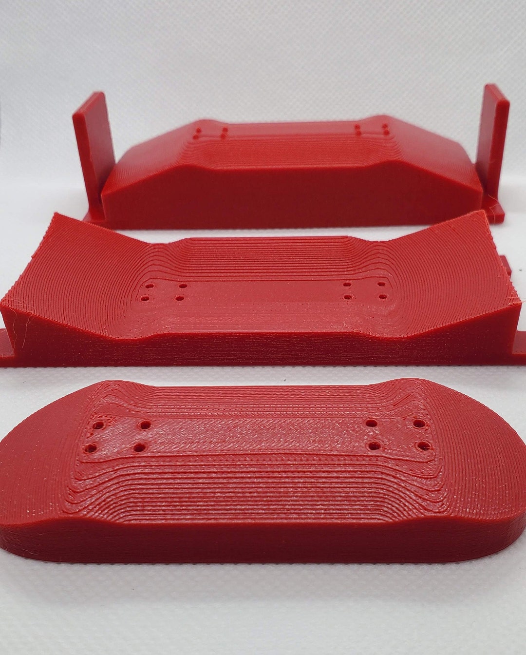 DIY Fingerboard Mold & Shaper 96mmx34mm , 49mm Wheelbase, 20º Kick 3D