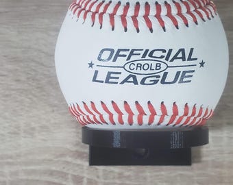 Baseball-Wandhalterung perfekt für diesen signierten Ball oder Grab and Go Spielball