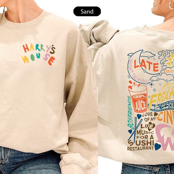 Classic Lines - Inspired By Harry Styles - Sustainably Made Unisex Sweatshirt