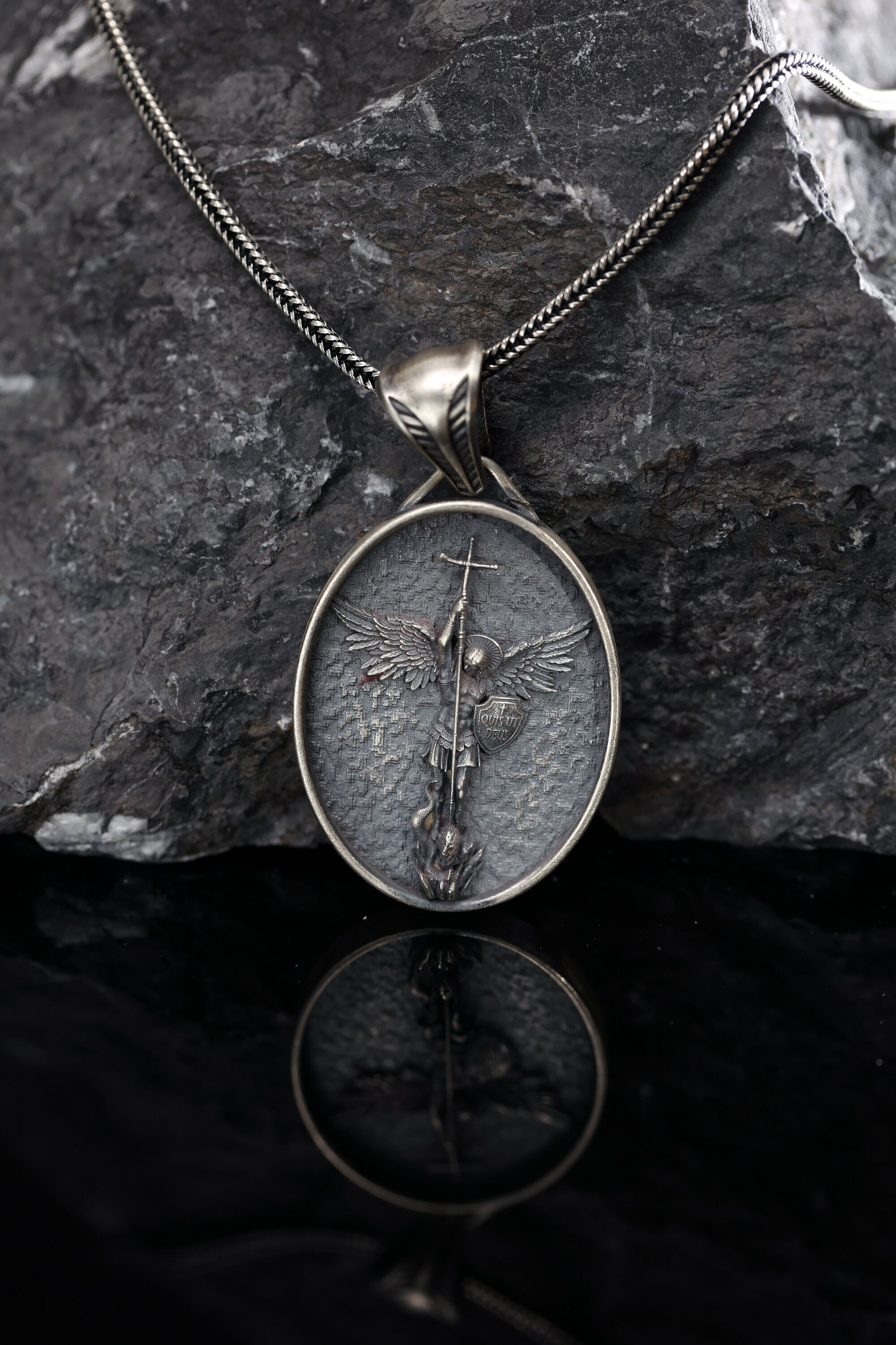 Michael name necklace deals