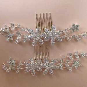 Hair Comb, Crystal Bridal Hair Comb, Crystal Hair Comb, Swarovski Bridal Combs, Wedding Hair Accessories, Sparkling Wedding Hair Accessory