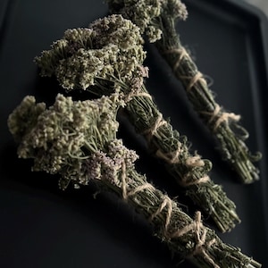 Incense bundle relaxation yarrow incense witch witch ritual