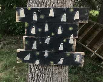Original painting-  ‘Lost Souls’ a ghost painting-