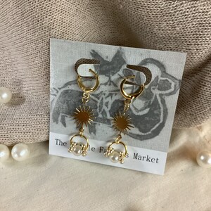 Handmade Celestial Inspired Earrings