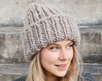 Super chunky 100% wool hat