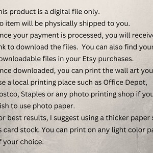 This photo shows printing recommendations for best results.