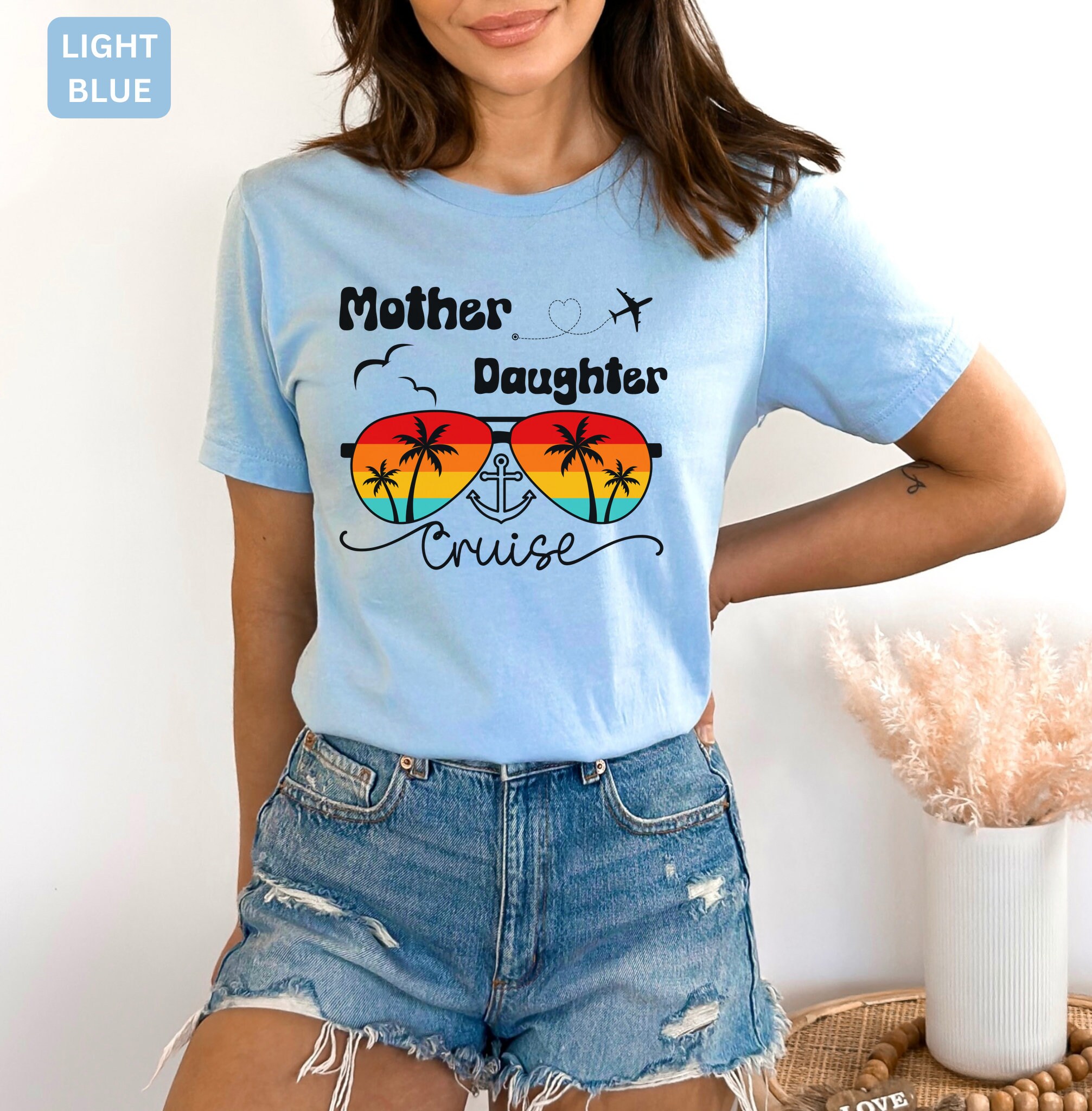 Mother Daughter Cruise Shirts, Mother Daughter Vacation Shirt, Mother ... image.