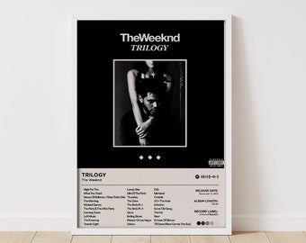 The Weeknd Poster Trilogy Album Cover Poster for Cote dIvoire