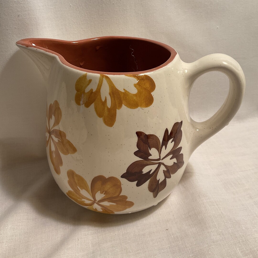 Stangl Paisley 1 Quart Pitcher Excellent Condition Etsy
