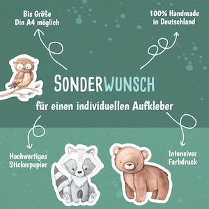 Individueller Sonderwunsch Aufkleber – Gestalte Deinen Traumsticker!