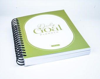 Productivity Planner Journal, Daily Routine Planner, Daily Affirmations Planner, Spiral Task Planner, Do List Planner