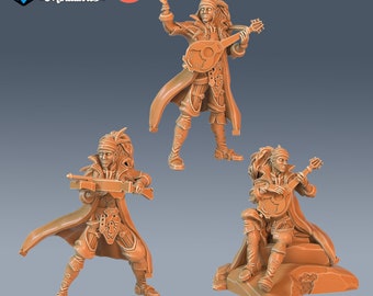 Bard Player Character - Epic Miniatures | Medium