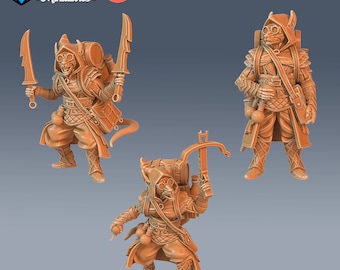 Rat Folk Alchemist - Epic Miniatures | Medium