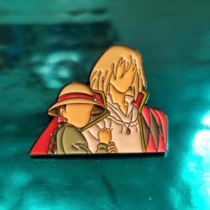 Anime Animation Magical Fantasy Character Wizard enamel collectible pin