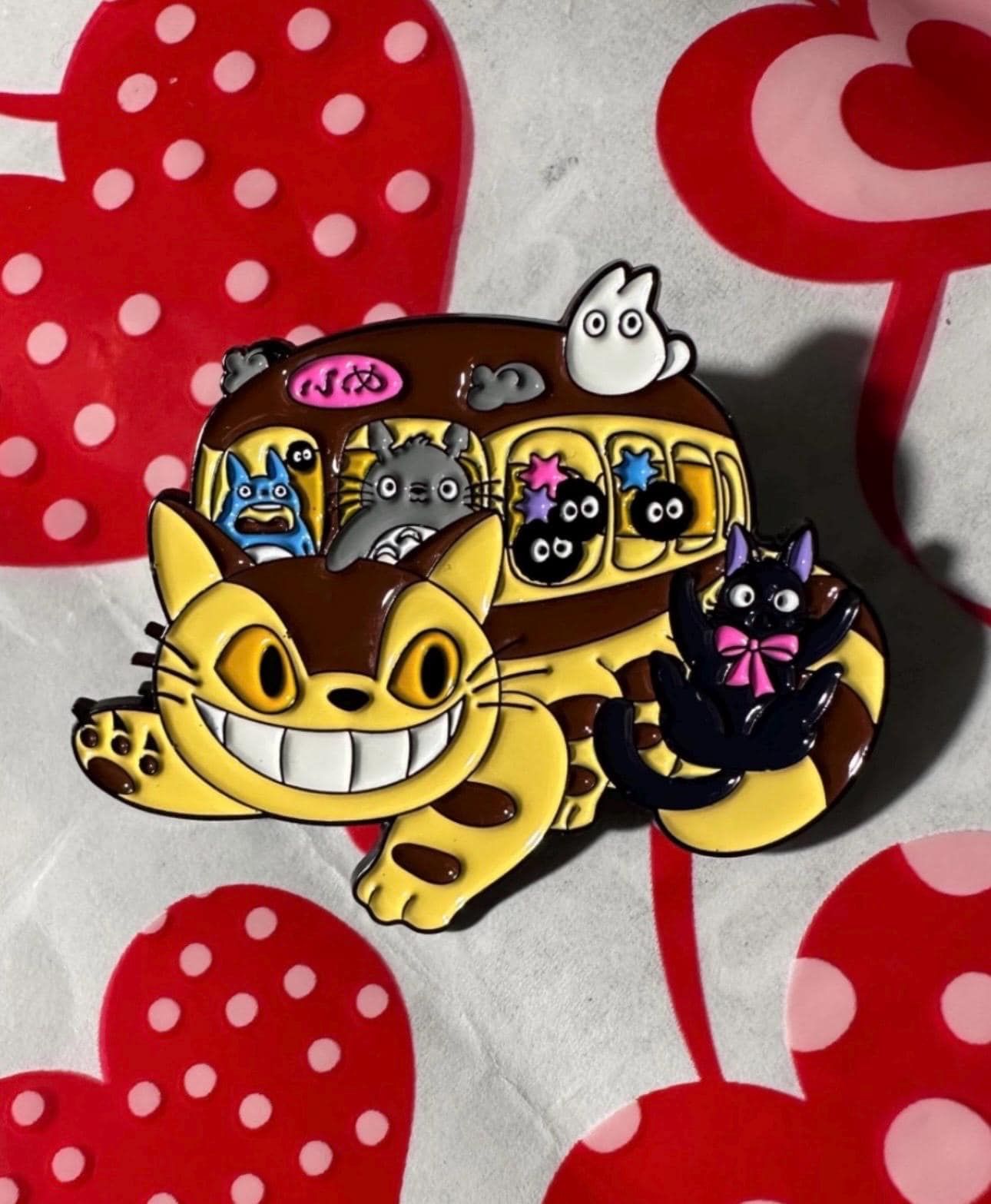 Catbus Keychain - Etsy