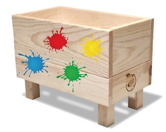 Paint-Your-Own Kid's Planter Box