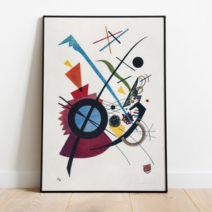 WASSILY KANDINSKY Pintura - Violeta - Póster de descarga digital - Impresión de arte de pared