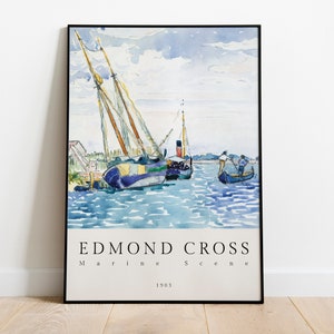 EDMOND CROSS Painting - Marine Scene - Digital Download Poster - Wall Art Print