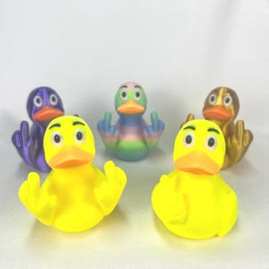 3D Duck You Middle Finger Duck | Funny Duck Figurine | Gag Gifts