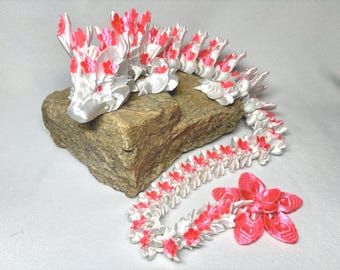 3D Cherry Blossom Dragon- Up to 2 Feet Long | Fidget Figures & Desk Toys