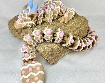 26 Inch 3D Easter Sugar Cookie Dragon | Desk & Fidget Figures | Easter Gifts