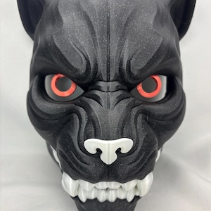 3D Printed Wearable Black Panther Mask | Wall Art | Cosplay and Halloween