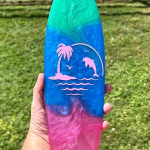 Resin Surfboard Wall Hanging | Beach Decor | Wall Hangings