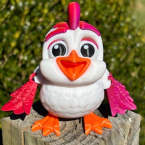3D Cute Articulated Chicken | Desk & Fidget Figures