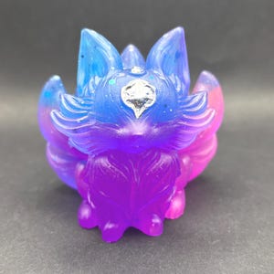 9-Tailed Fox Resin Figurine | Unique Decor | Anime