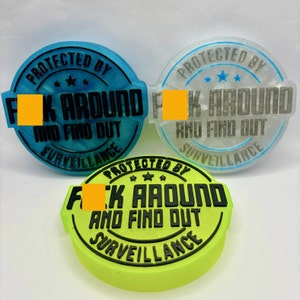 FAFO Resin Indoor Wall Hanging | Fun Signs