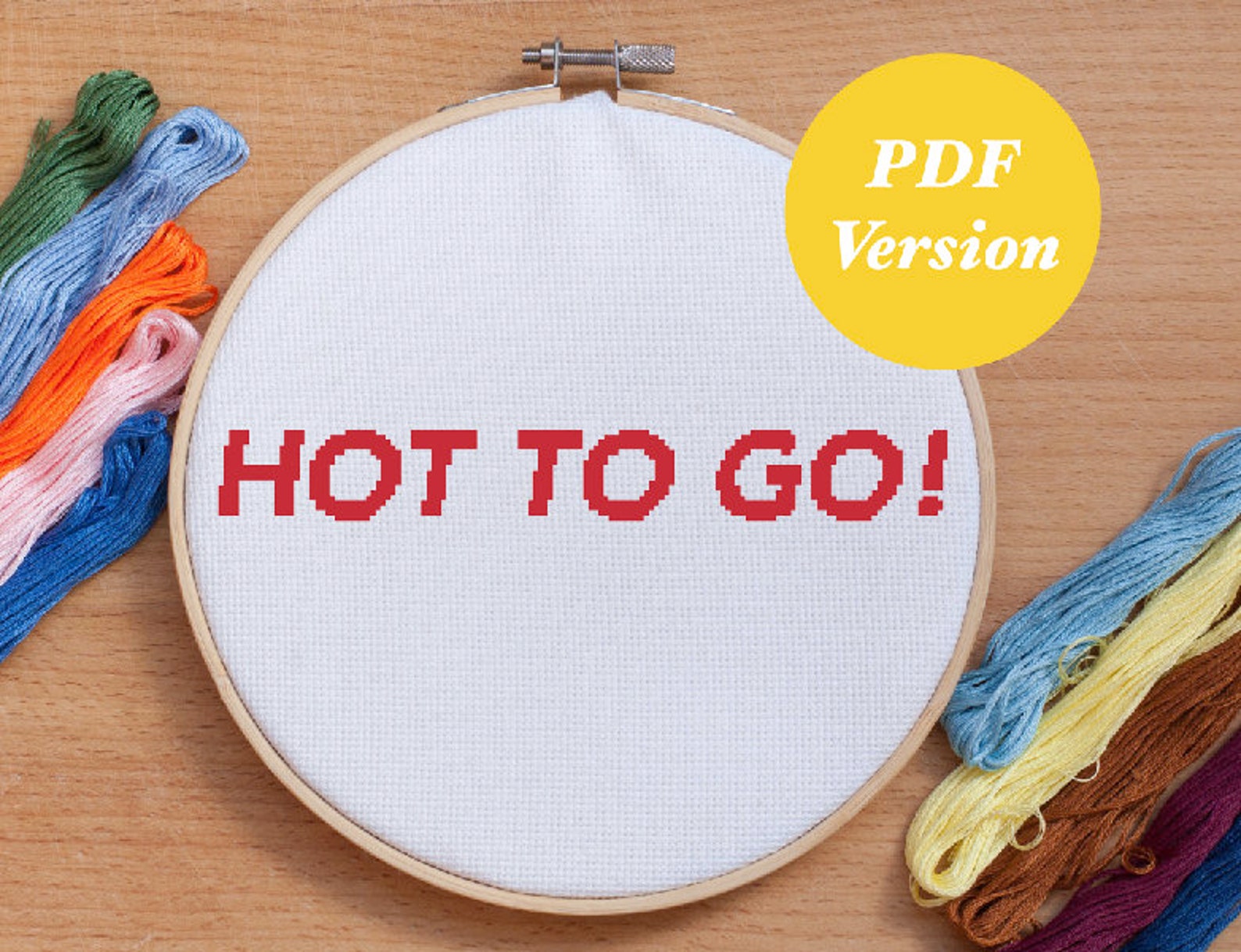 Chappell Roan Hot to Go! Cross Stitch Pattern - Etsy