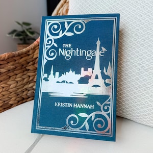 The Nightingale by Kristin Hannah | Handcrafted Special Edition Rebound Book