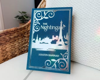 The Nightingale by Kristin Hannah | Handcrafted Special Edition Rebound Book