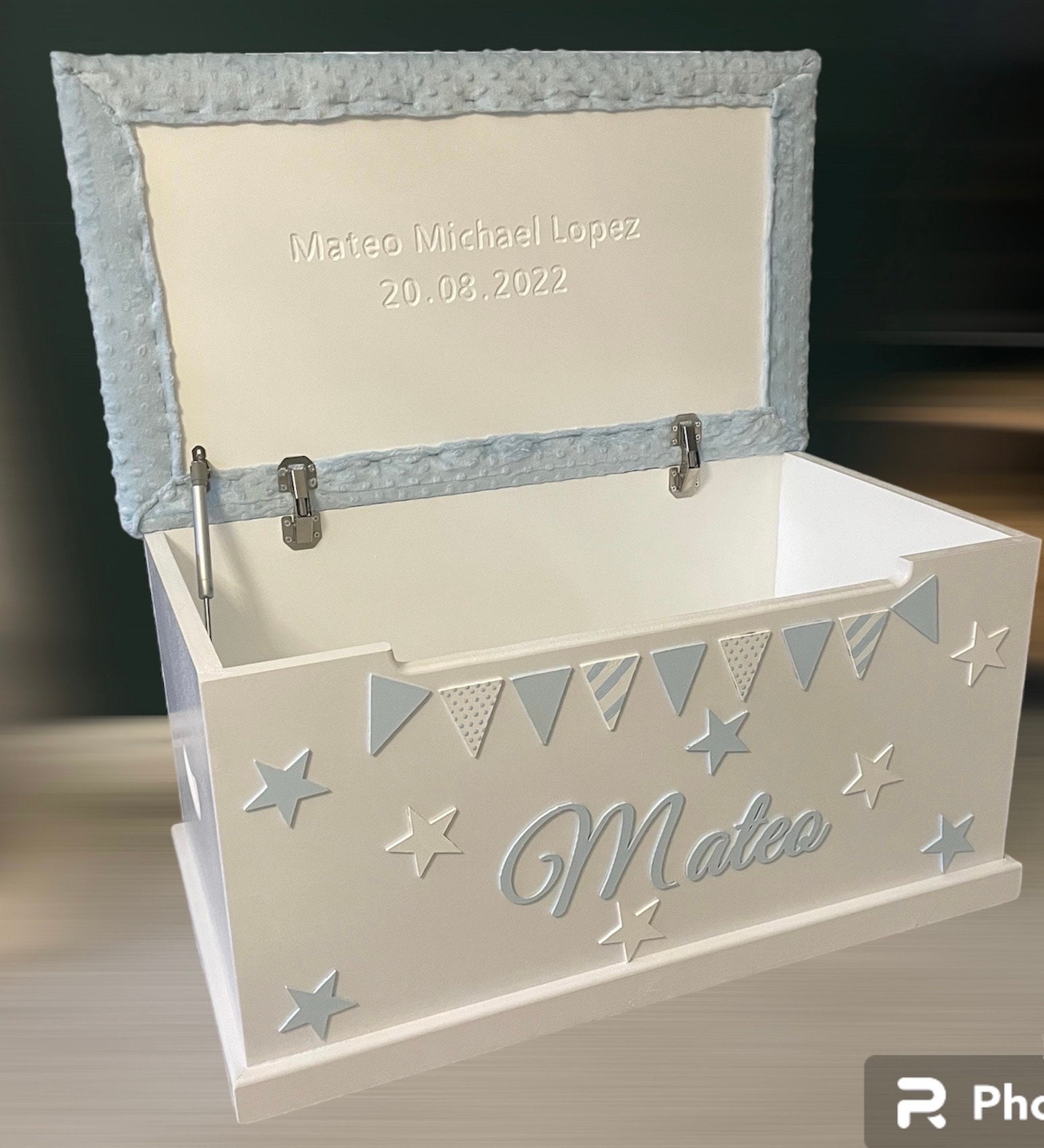 Navy toy box deals
