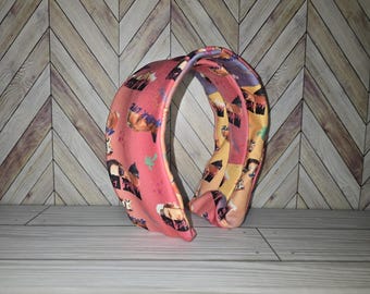 Diadema con nudo retorcido: accesorio para fans de BTR de Big Time Rush