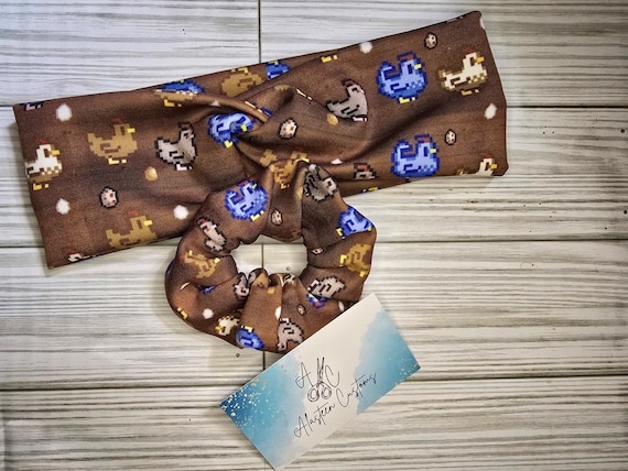 Chicken Stardew Valley Twisted Headband: Gaming Style