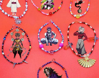 Bracelets anime démon lune, variété faite main, bijoux inspirés de l&#39;anime