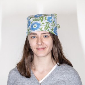 Bandana de algodão orgânico, cachecol 100% algodão feito à mão, cachecol para pescoço, envoltório para cabeça, capa para rosto, guardanapo, bandana com estampa de bloco de mão estilo boho