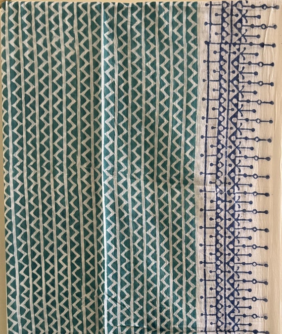 Beach Sarong, Boho Women Beach Pareo, Hand Made Block Print Cotton Sarong, Sarong, Pareo, Sarong for Women, Sarong for Beach, Gift for her