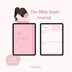 Digital Bible Journal | Daily Prayer | SOAP Journal | Faith Reflection | Gratitude Journal | Bible Study Journal for Women Prayer |