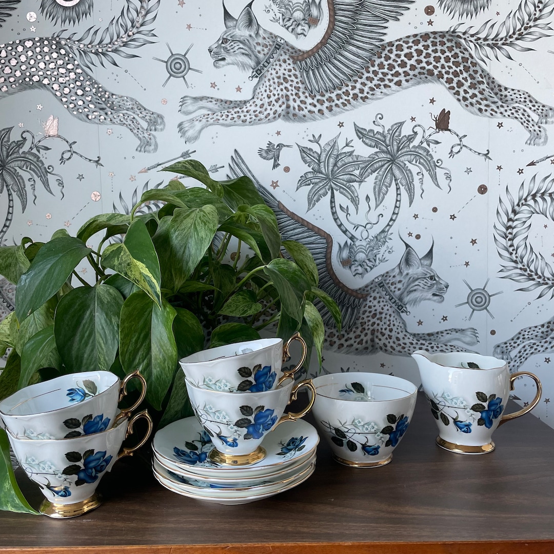 Royal Imperial Fine Bone China Tea Set Etsy