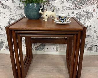 Vintage Mid century GPlan Quadrille Nest of Tables